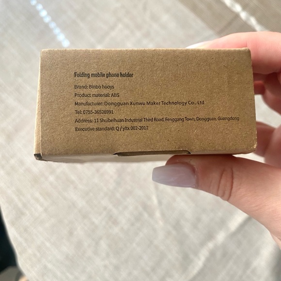 Foldable Phone / Tablet Stand • Portable for Car / Home • Pink & Blue Ombré - Picture 7 of 7